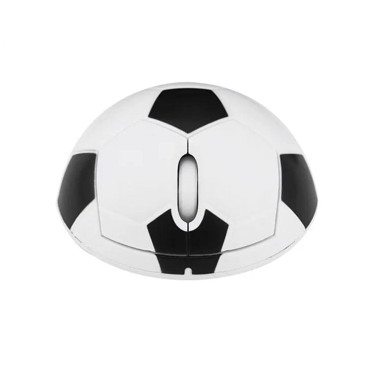 Wireless Football Mouse with Ergonomic Design, perfect for comfortable use while gaming or working at the desk.