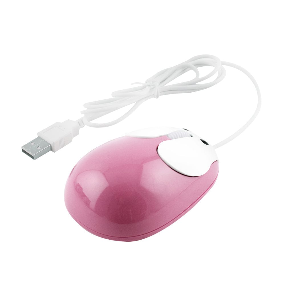 Wired Bunny Computer Mouse with Ergonomic Design showcasing its playful bunny shape, compatible with Windows, Mac, and Chromebook.