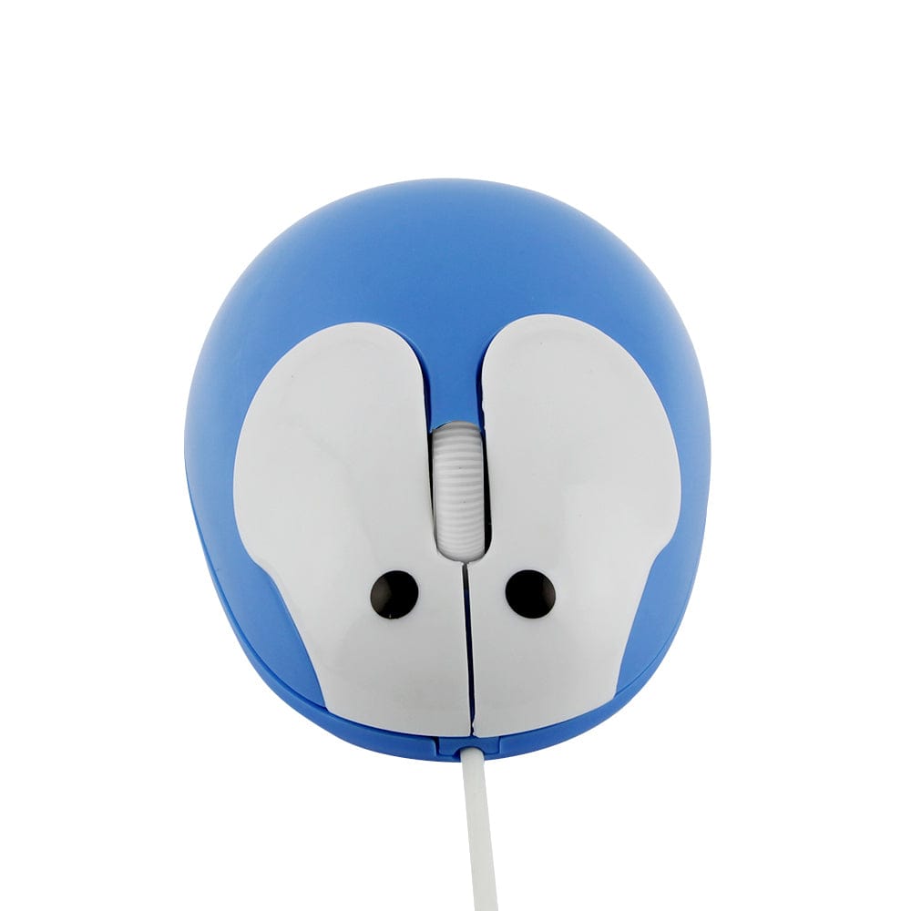Ergonomically designed Wired Bunny Computer Mouse, showcasing comfortable grip and compatibility with Windows, Mac, and Chromebook.