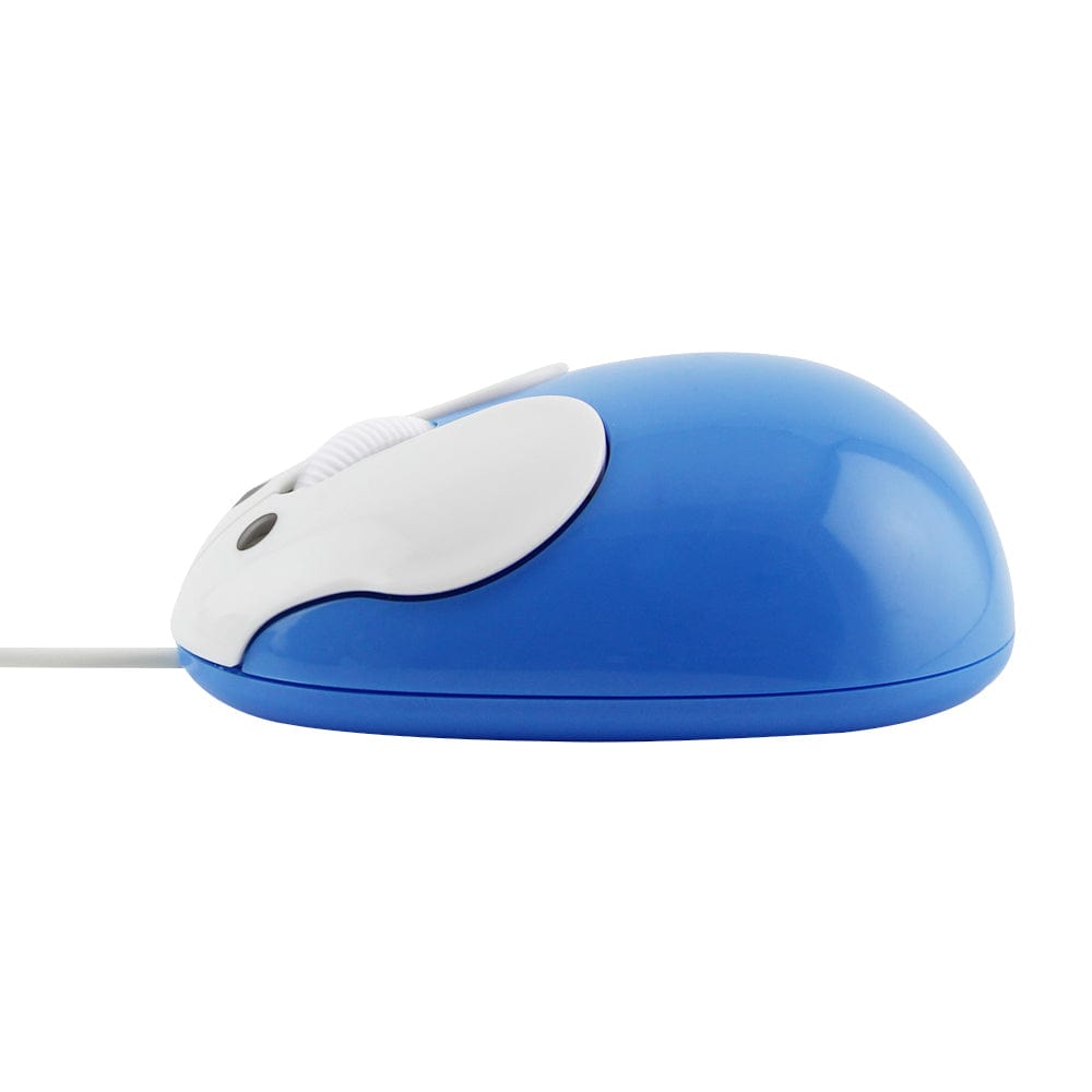 Wired Bunny Computer Mouse with Ergonomic Design showing cute bunny peeking, perfect for Windows, Mac, and Chromebook users.