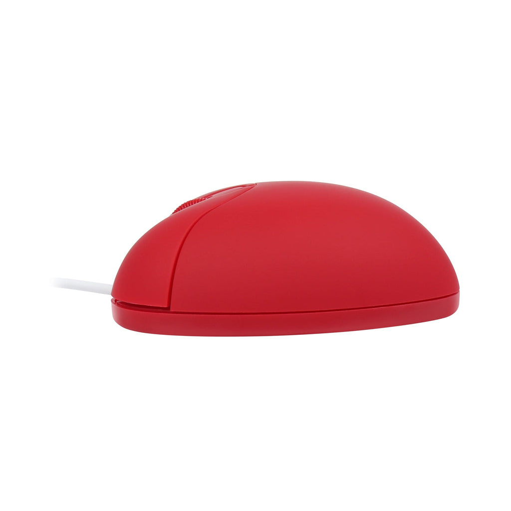 Fun Wired Heart-Shaped Computer Mouse showing ergonomic design and USB connectivity, perfect for all OS.