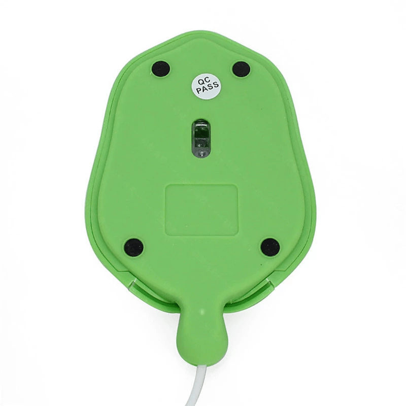 Wired Turtle Shaped Computer Mouse - Fun Optical USB Mouse for Windows, Mac & Linux showcasing the USB connectivity for easy plug-in.