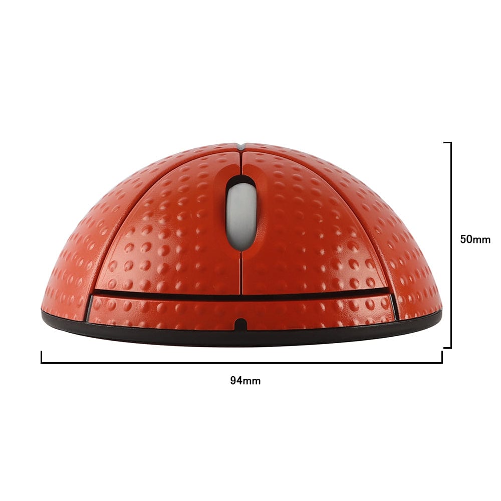 Wireless Basketball Computer Mouse featuring a fun basketball design, ideal for gifts and personal use.