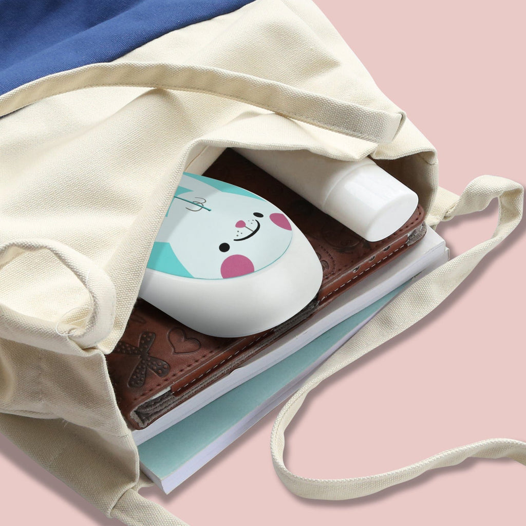 Cute Wireless Bunny Face Computer Mouse with AA Battery - Ideal gift for animal lovers and kids, perfect for brightening up your workspace.