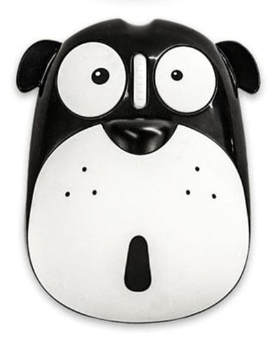 Close-up of Cute Wireless Dog Computer Mouse - Fully Rechargeable, Ergonomic Design, 1200 DPI, showcasing its fun design and compatibility with multiple operating systems.