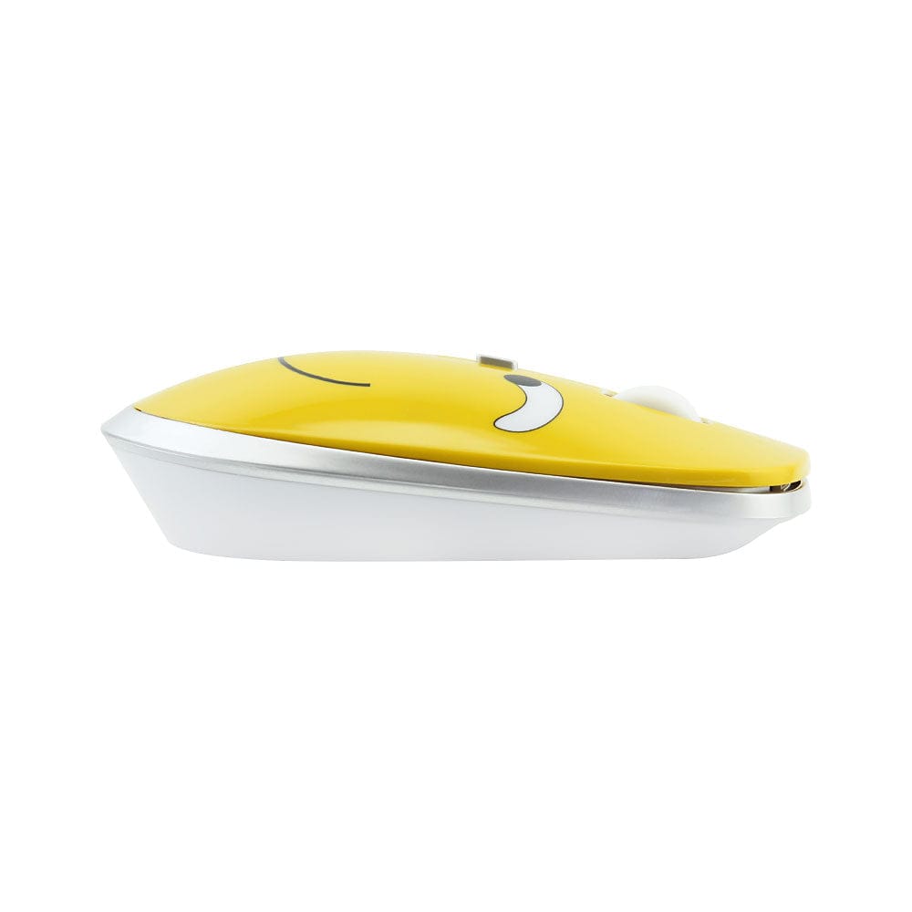 Ergonomic Wireless Emoji Computer Mouse, featuring 1200 DPI for precise tracking, compatible with Windows, Mac, Linux, and Chromebook.