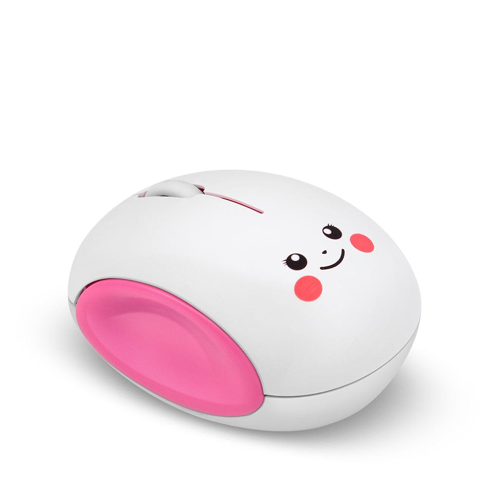 Adorable Fully Rechargeable Wireless Optical Mouse showcasing cute design ideal for Windows, Mac, Linux & Chromebook use.