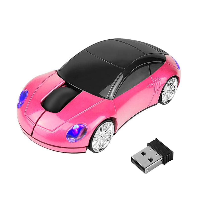 Wireless Sports Car Computer Mouse with 1000 DPI, featuring a sleek car design perfect for enthusiasts.