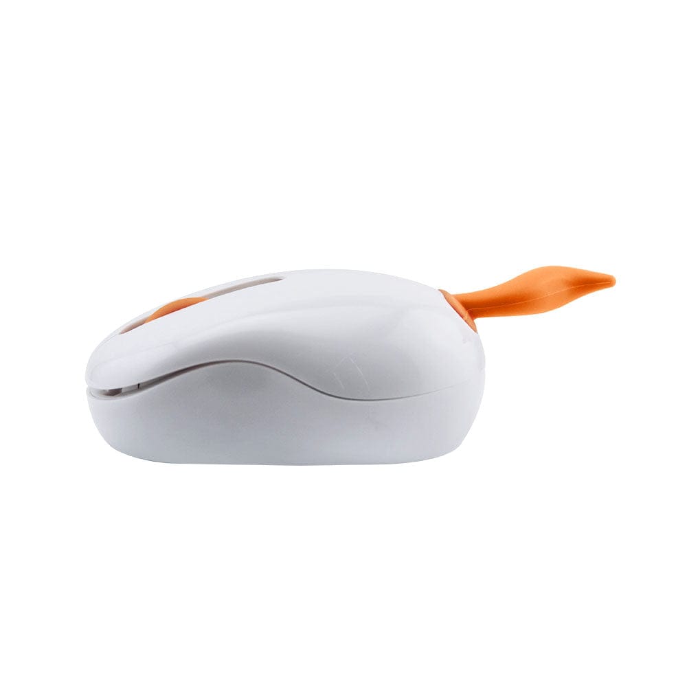 Bushy Fox Tail Wireless Computer Mouse from MouseShopUK, a quirky accessory for your workspace, supports multiple operating systems including Chromebook.