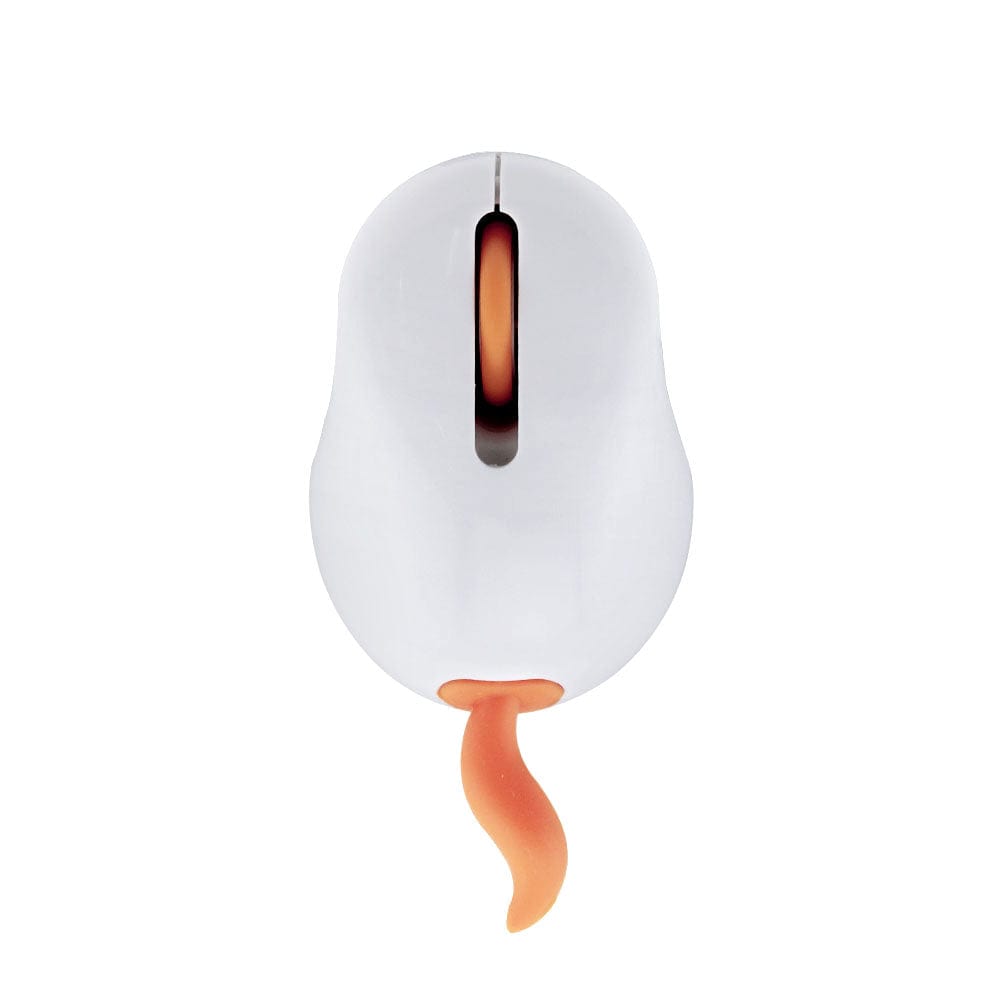 Bushy Fox Tail Wireless Mouse, compatible with multiple operating systems for easy connectivity.