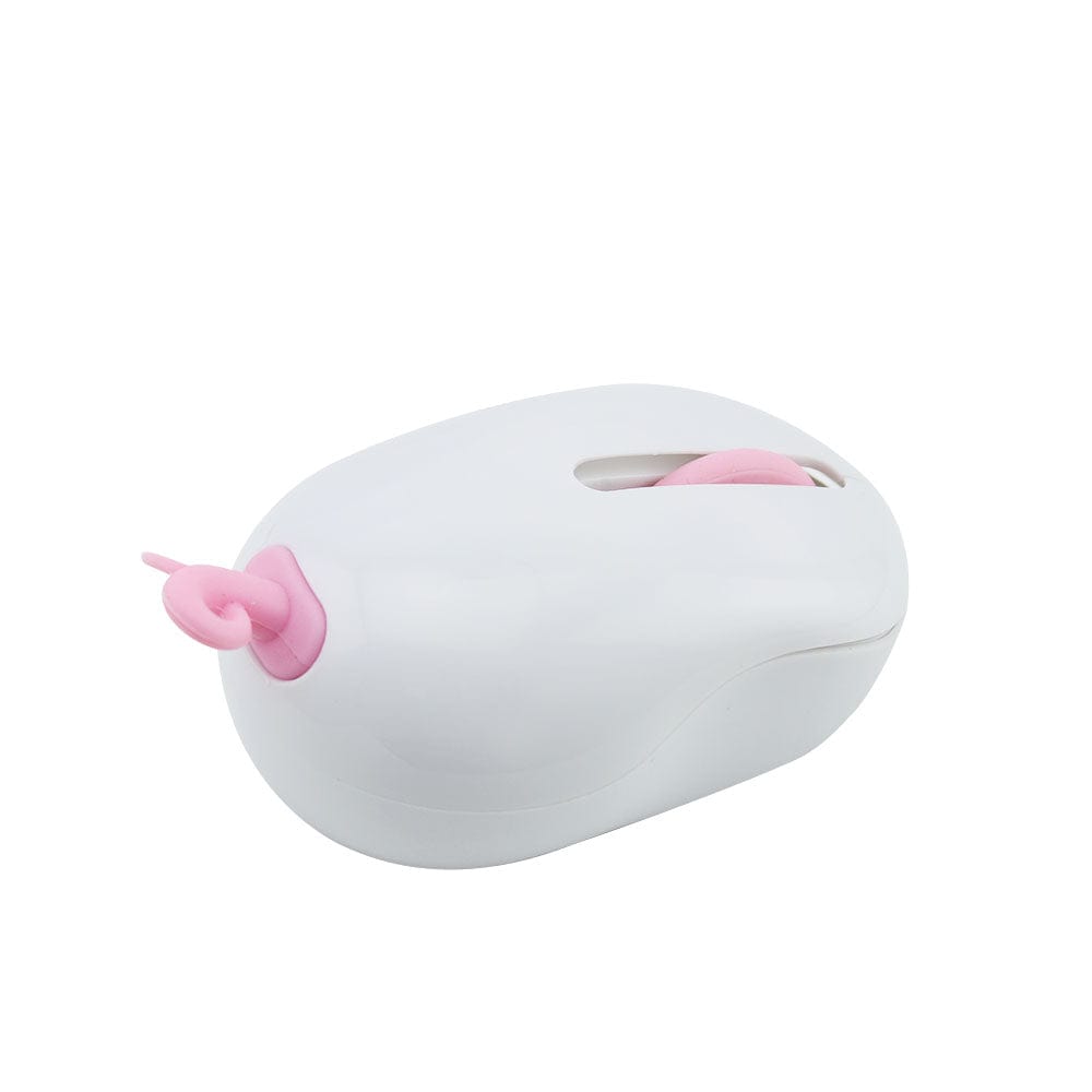 Fun Wireless Tail Computer Mouse showcasing a Curly Pig Tail, the perfect blend of originality and functionality for any computer user.