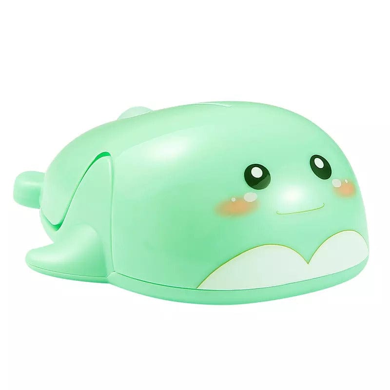 Fully rechargeable Wireless Whale Computer Mouse in vibrant blue, perfect for ocean enthusiasts.